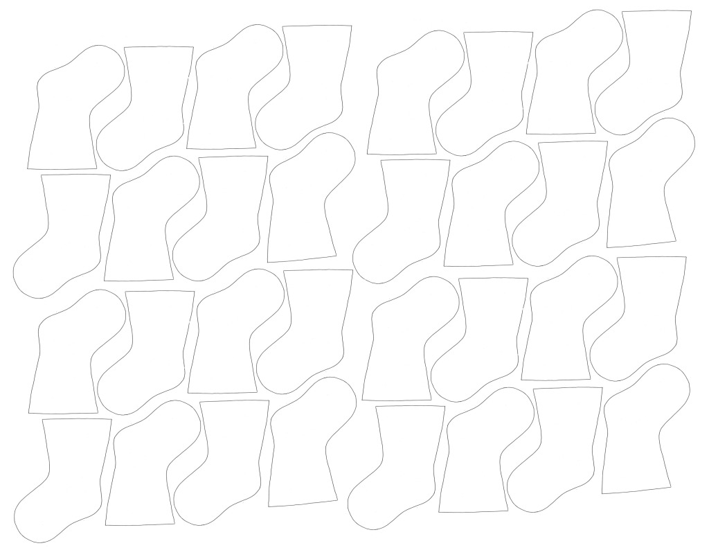 christmas stocking templates - 30 minute crafts